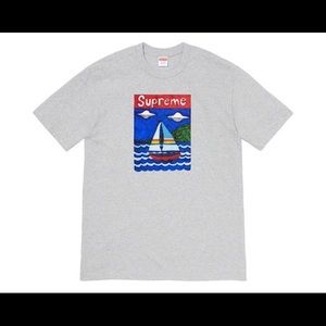 New Supreme Sailboat Boat Shirt Size Medium